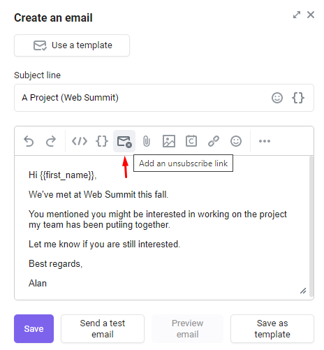 Build an email sequence