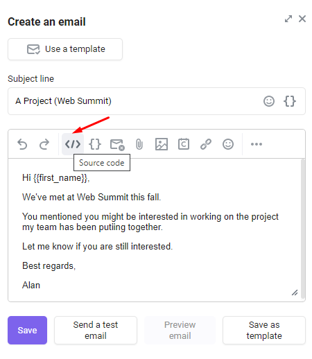 Build an email sequence