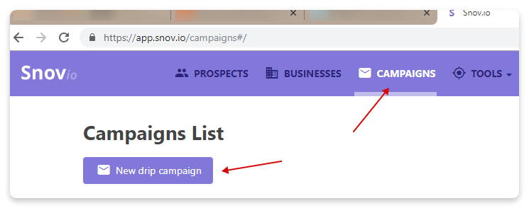 create email drip campaign