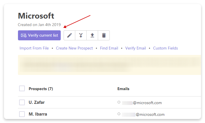 verify emails
