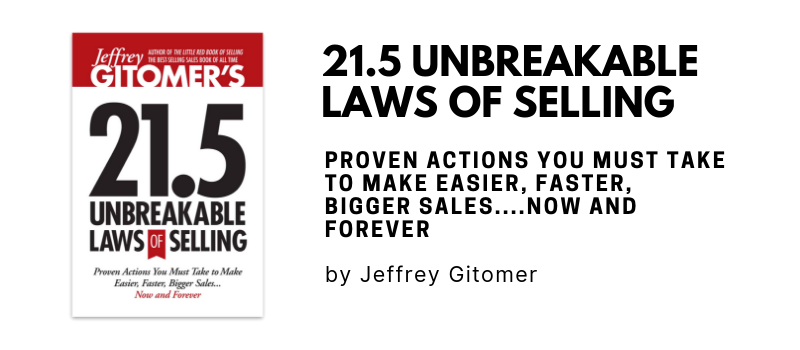 Laws of Selling