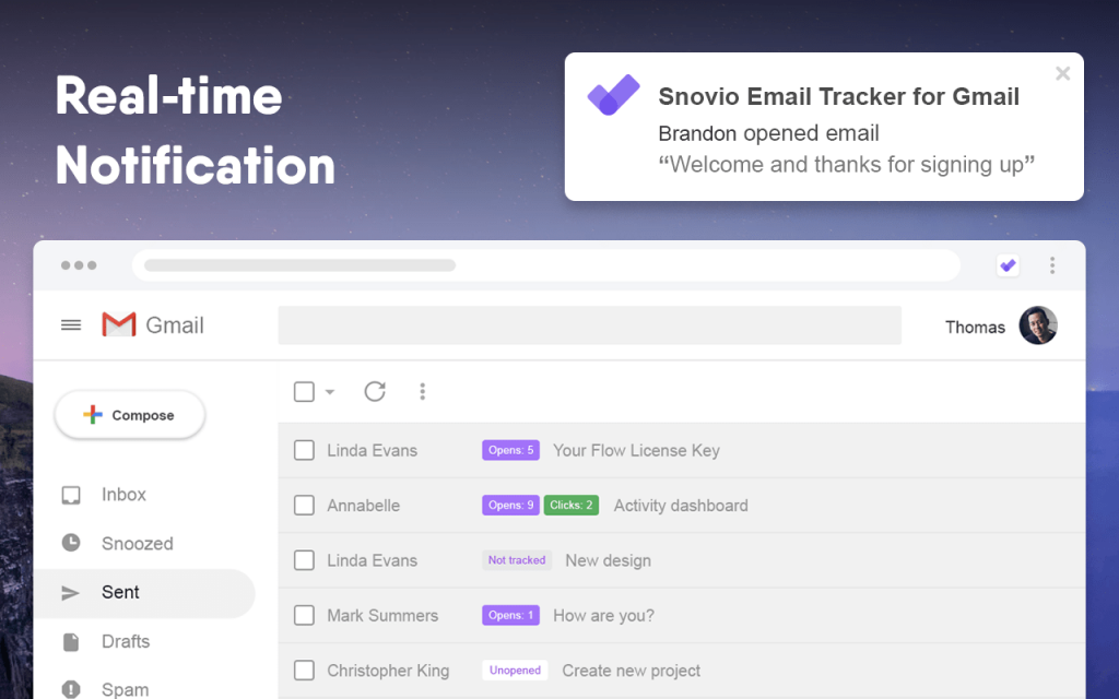 Unlimited Email Tracker