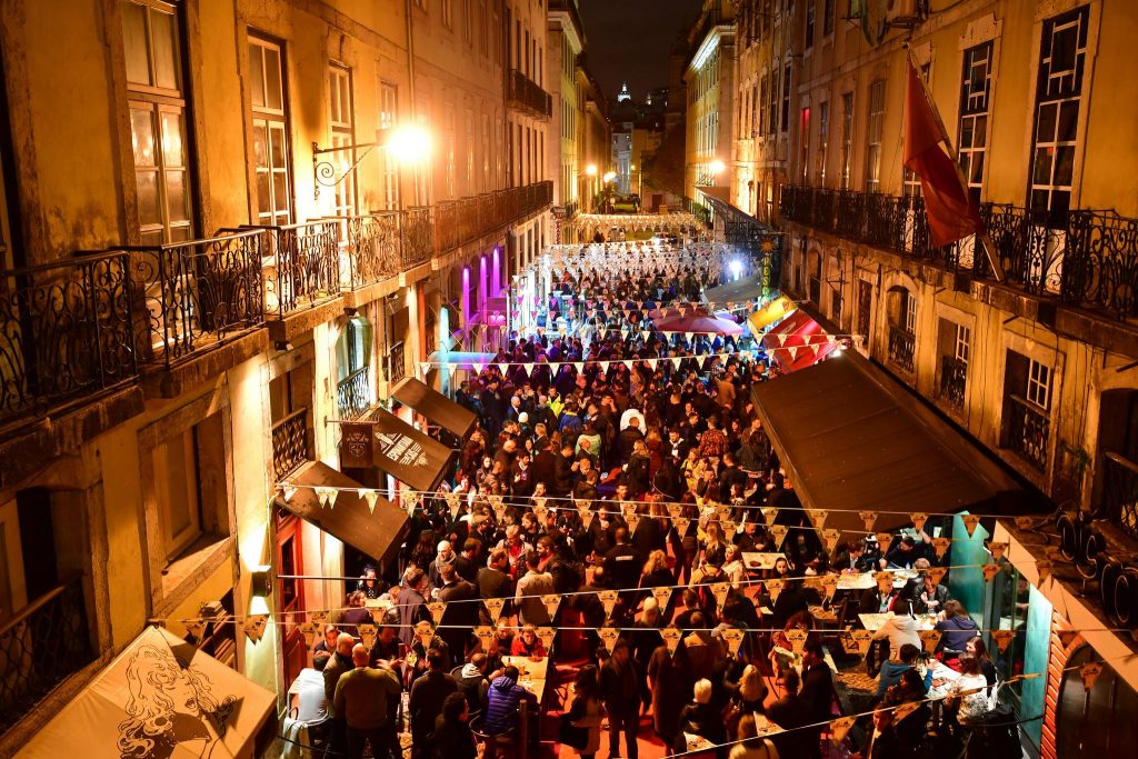 Night Summit on Lisbon’s Pink Street Source: @CollisionHQ on Twitter