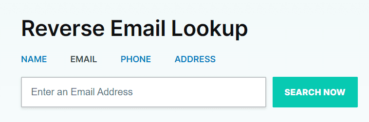 reverse email lookup