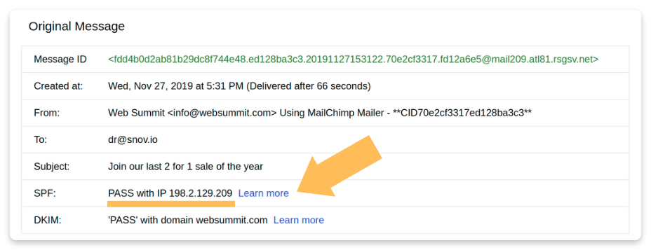 tracking an emails ip address