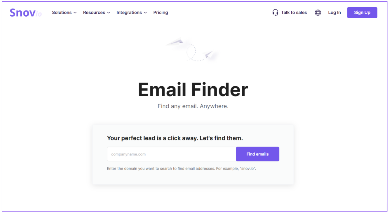 Email Finder Tool