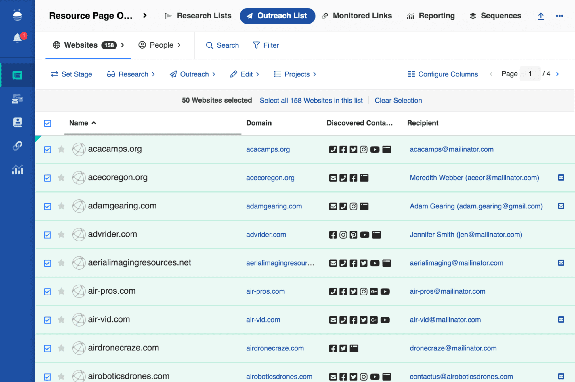 BuzzStream tool for link building