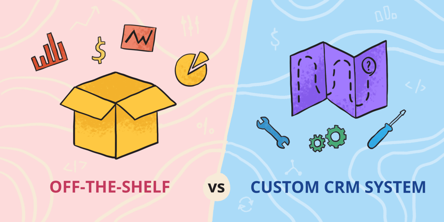 Off-The-Shelf CRM Software Vs. Custom CRM Solution: Making The Right Choice