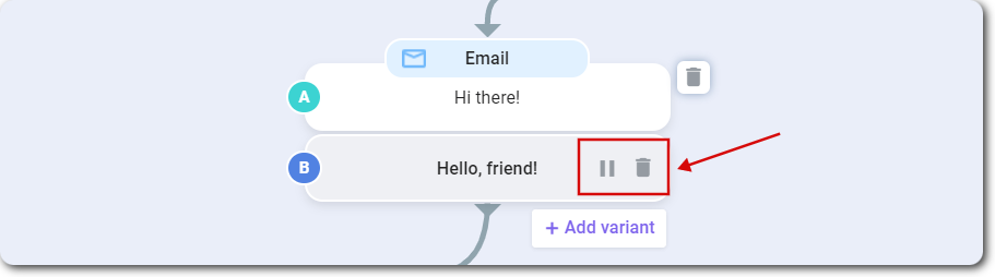 A/B testing campaigns in Snov.io