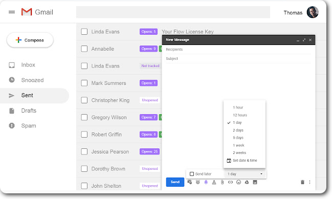 Email Tracker from Snov.io