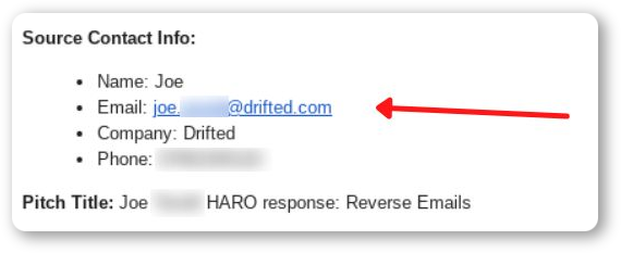 How to find contacts with HARO