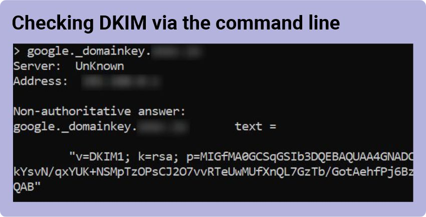 DKIM record check