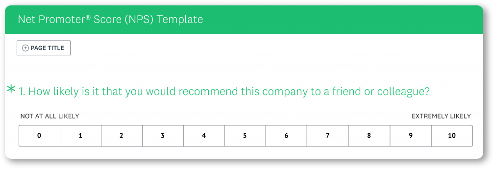 Net Promoter Score