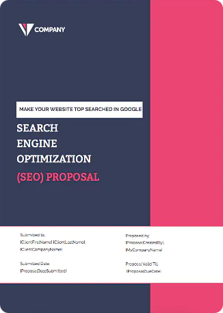 SEO sales proposal template