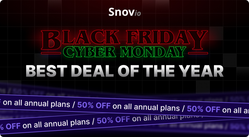 Snov.io Black Friday deal