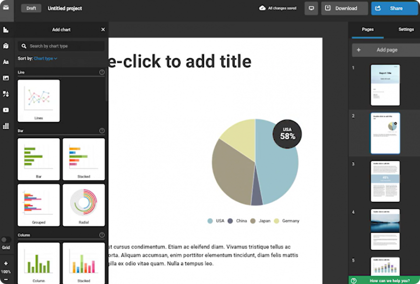 Infogram — Infographic creation