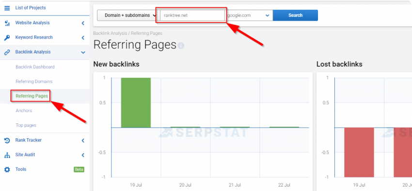 Look for the competitors’ broken pages with backlinks