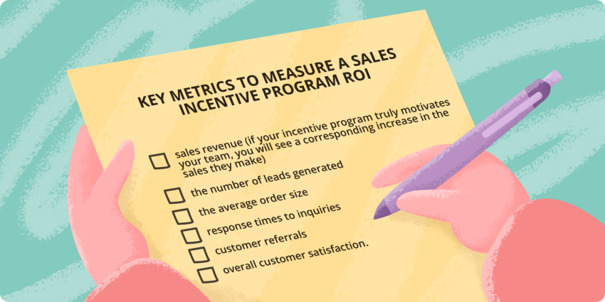 Key metrics to measure a sales incentive program ROI