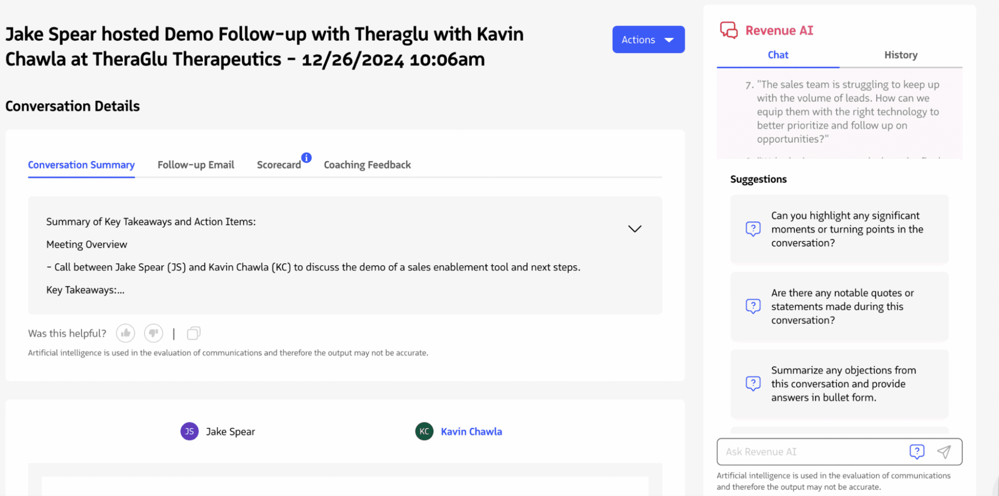 Revenue lead gen tool