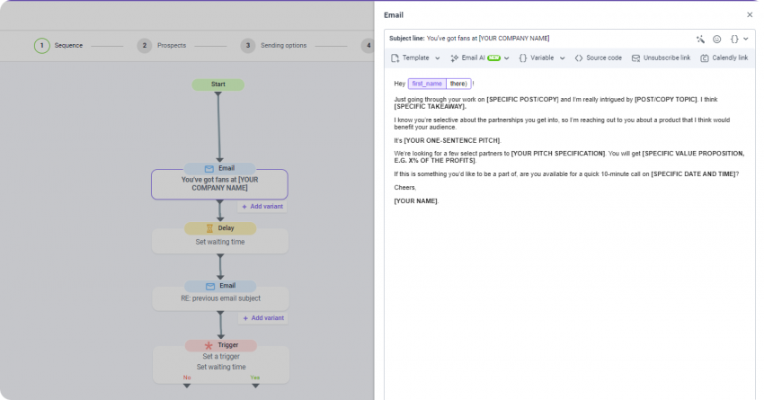 Snov.io Email Drip Campaigns