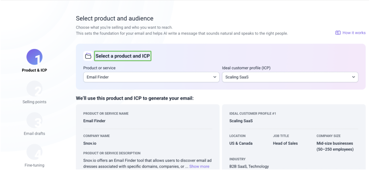 AI ICP and Buyer Persona Generator
