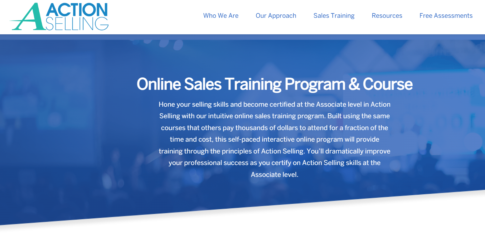 Best online sales training course