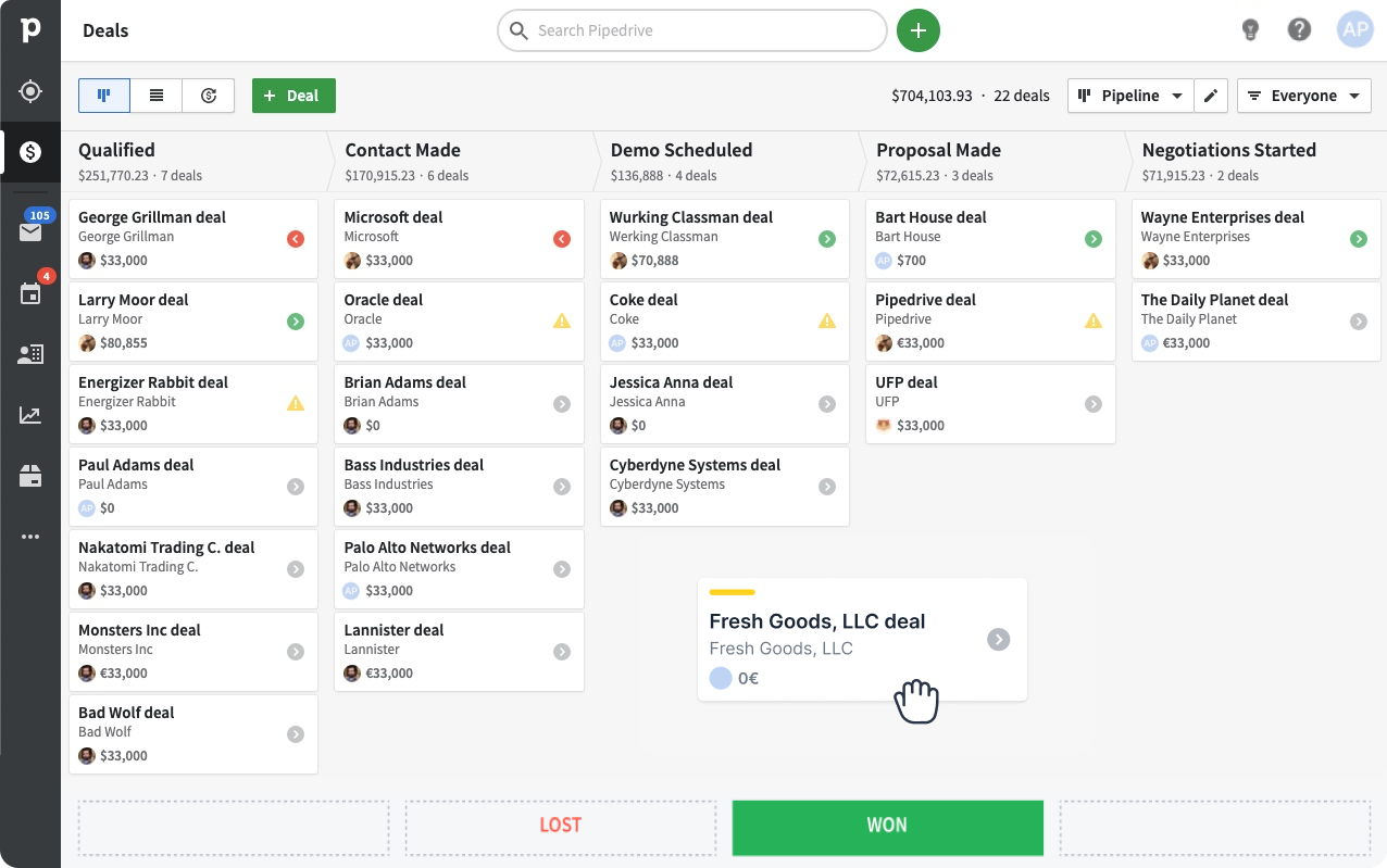 Calendly x Pipedrive