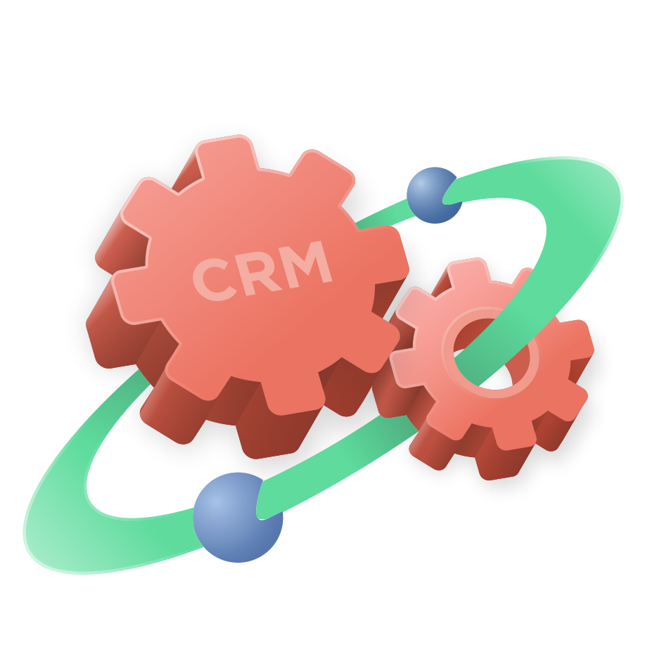 Feel the power of a CRM system