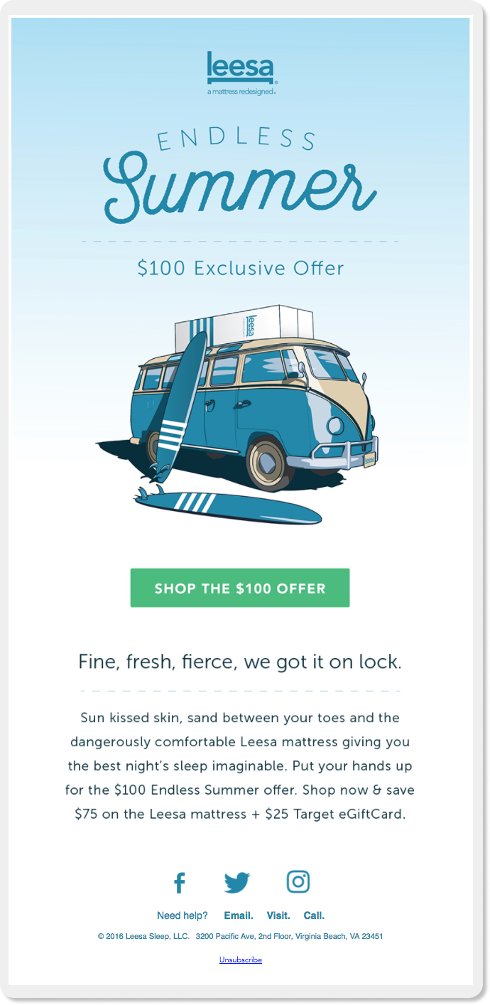 Special offer email example_Snov.io