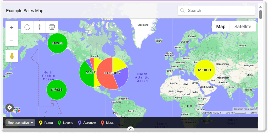 9 Best Sales Mapping Software Tools - BatchGeo 1024x511 