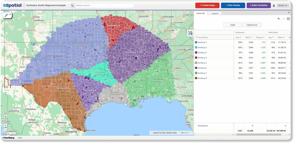 9 Best Sales Mapping Software Tools - ESpatial 1024x499 