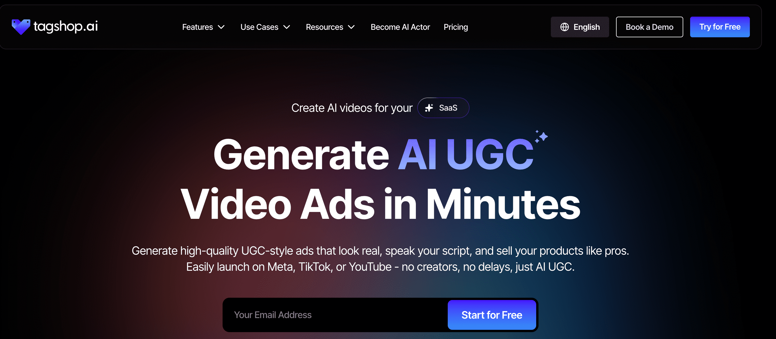 saas black friday deal by tagshop ai for 2025