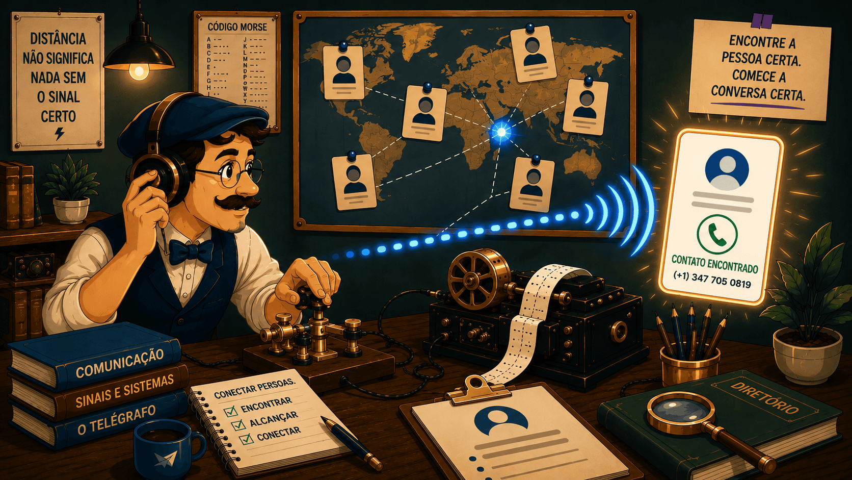 Como encontrar o número de telefone de alguém