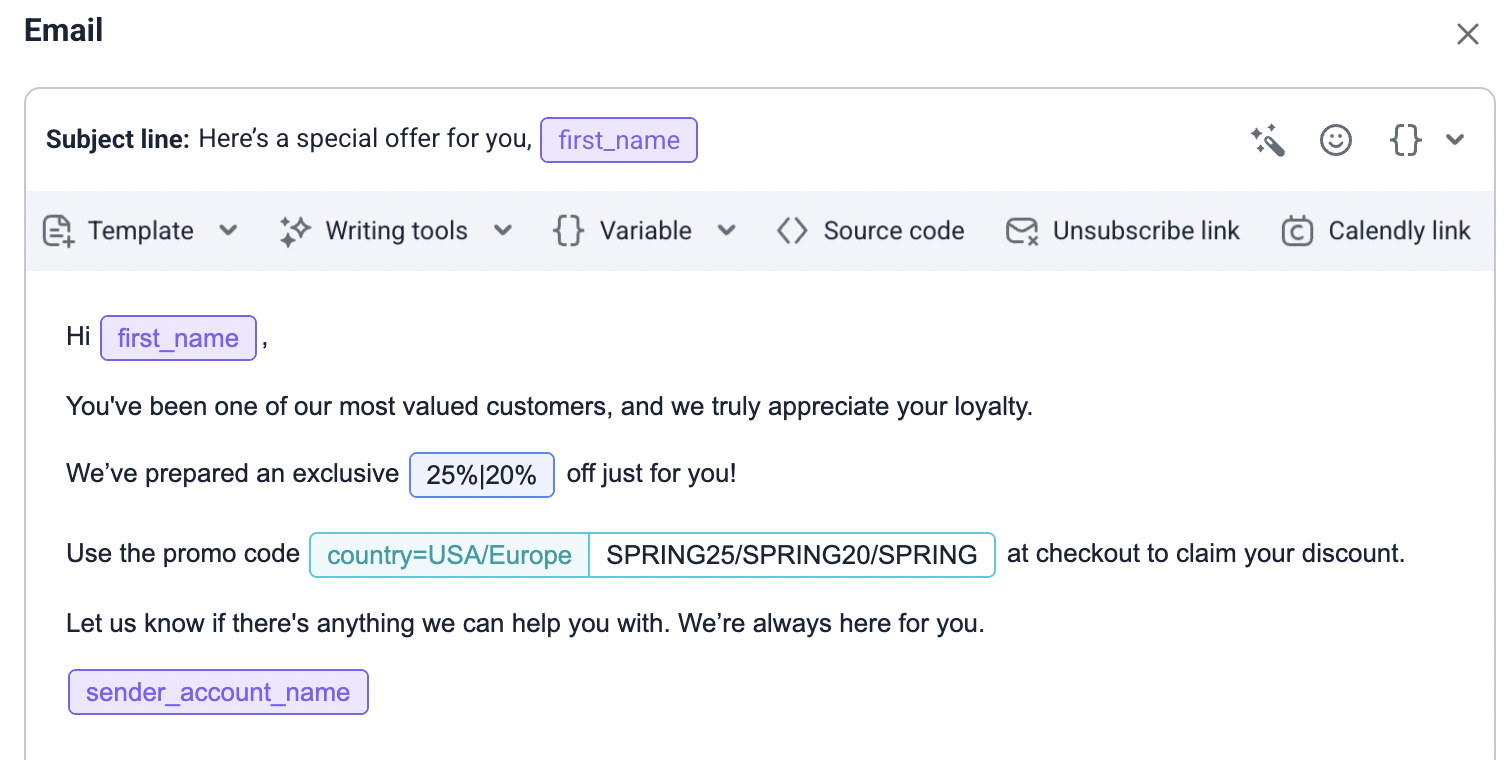 AI Personalized Email Generator