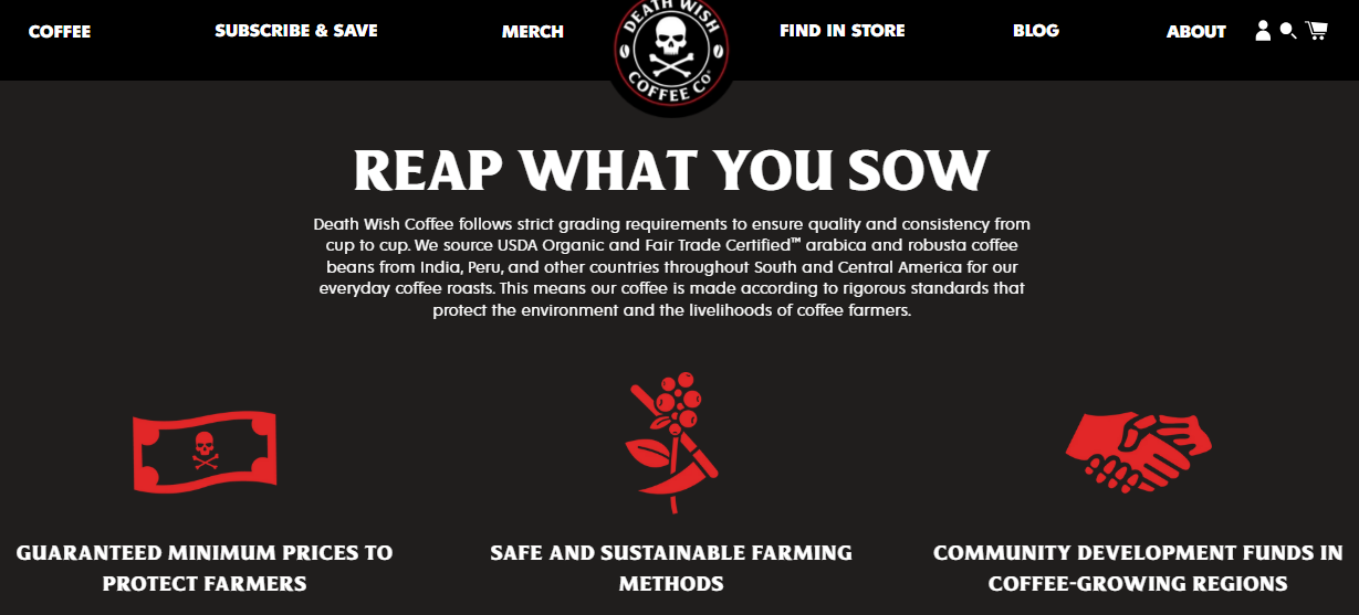 Концепція Death Wish Coffee