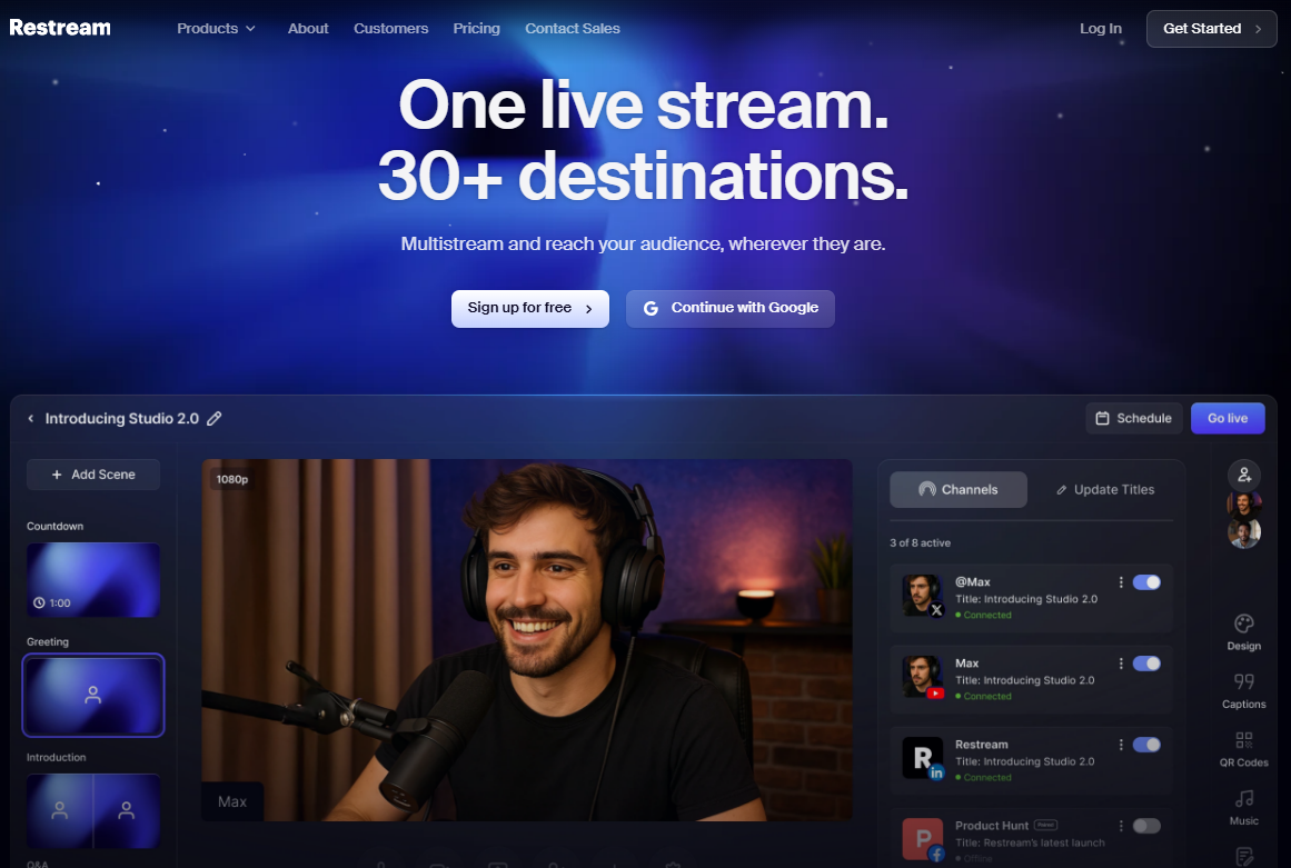 Restream