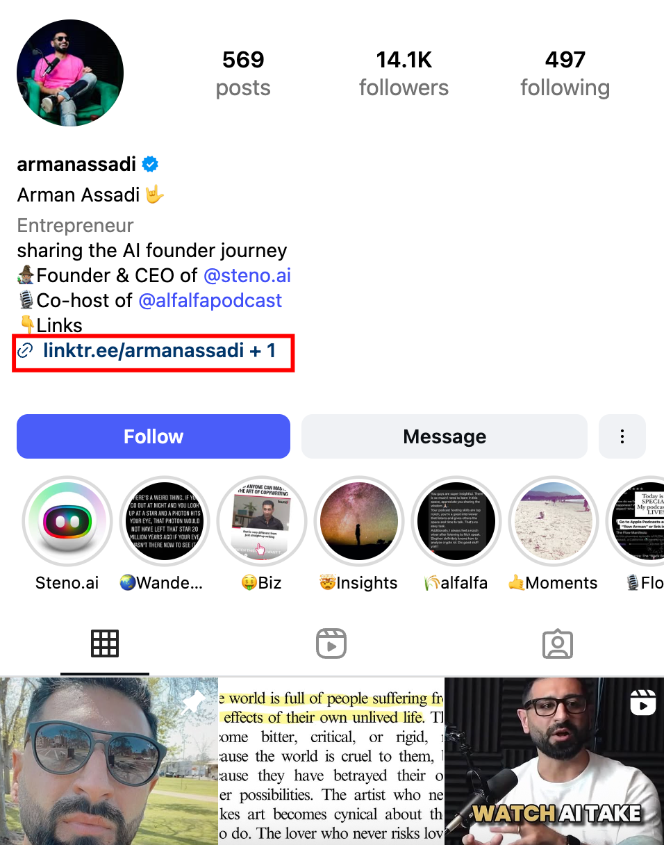 How to find email from Instagram profile for free
