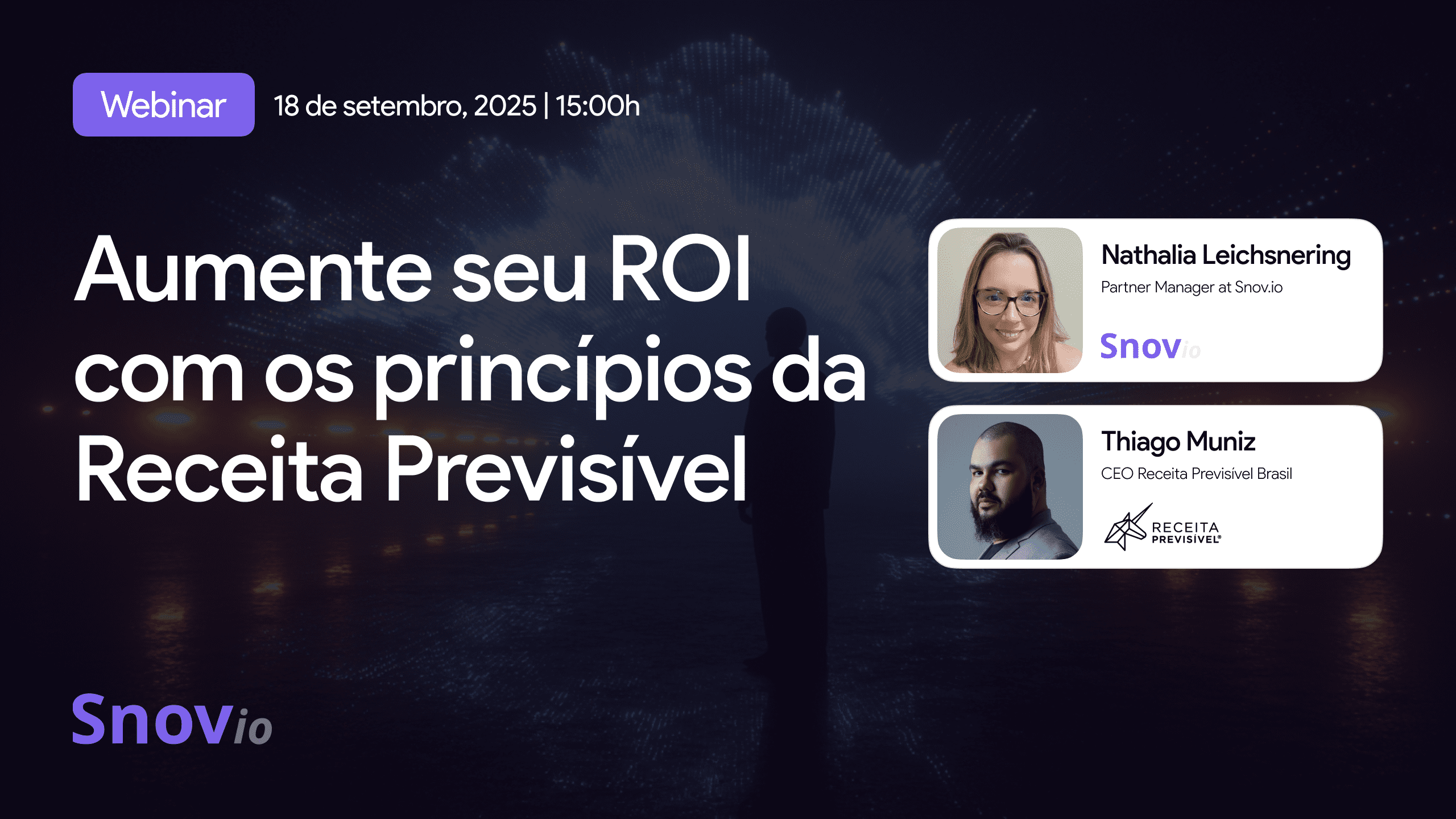 captura de tela do webinar da Snov.io Brasil com a Ativa.ai