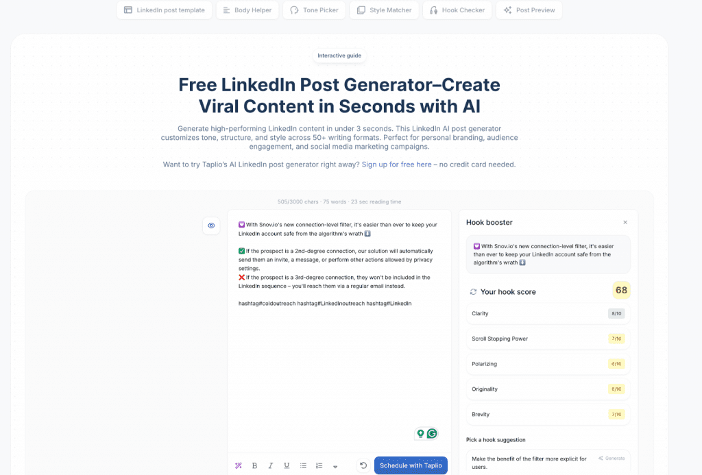 15 Best LinkedIn Marketing Tools: Snov.io Guide for 2026