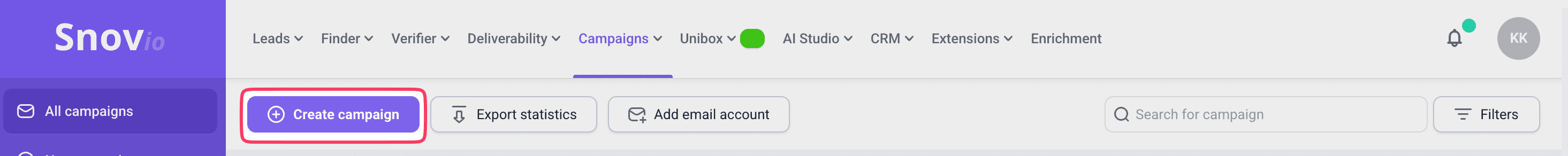 snov.io automated email outreach