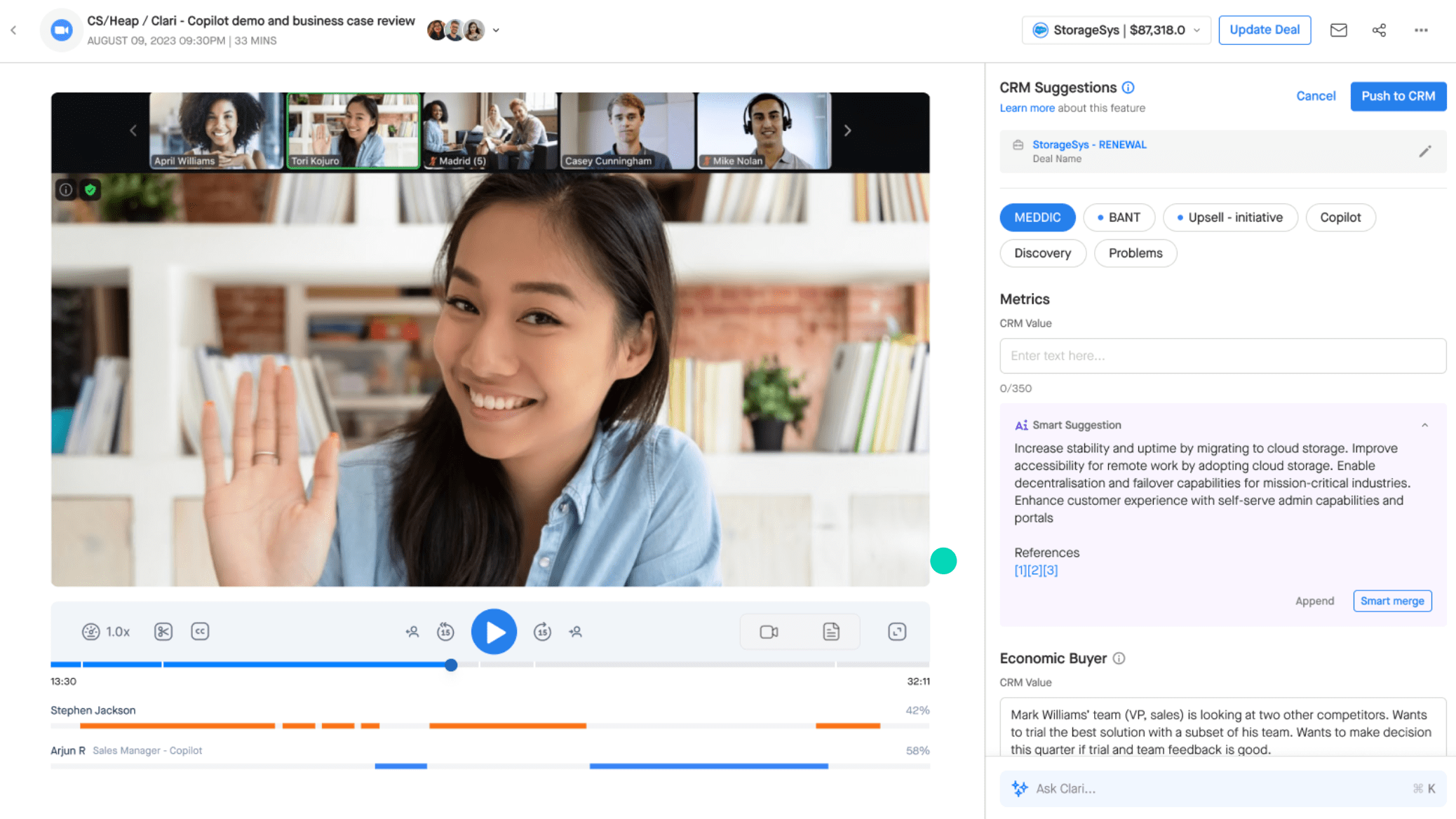 Best AI SDR CRM tools