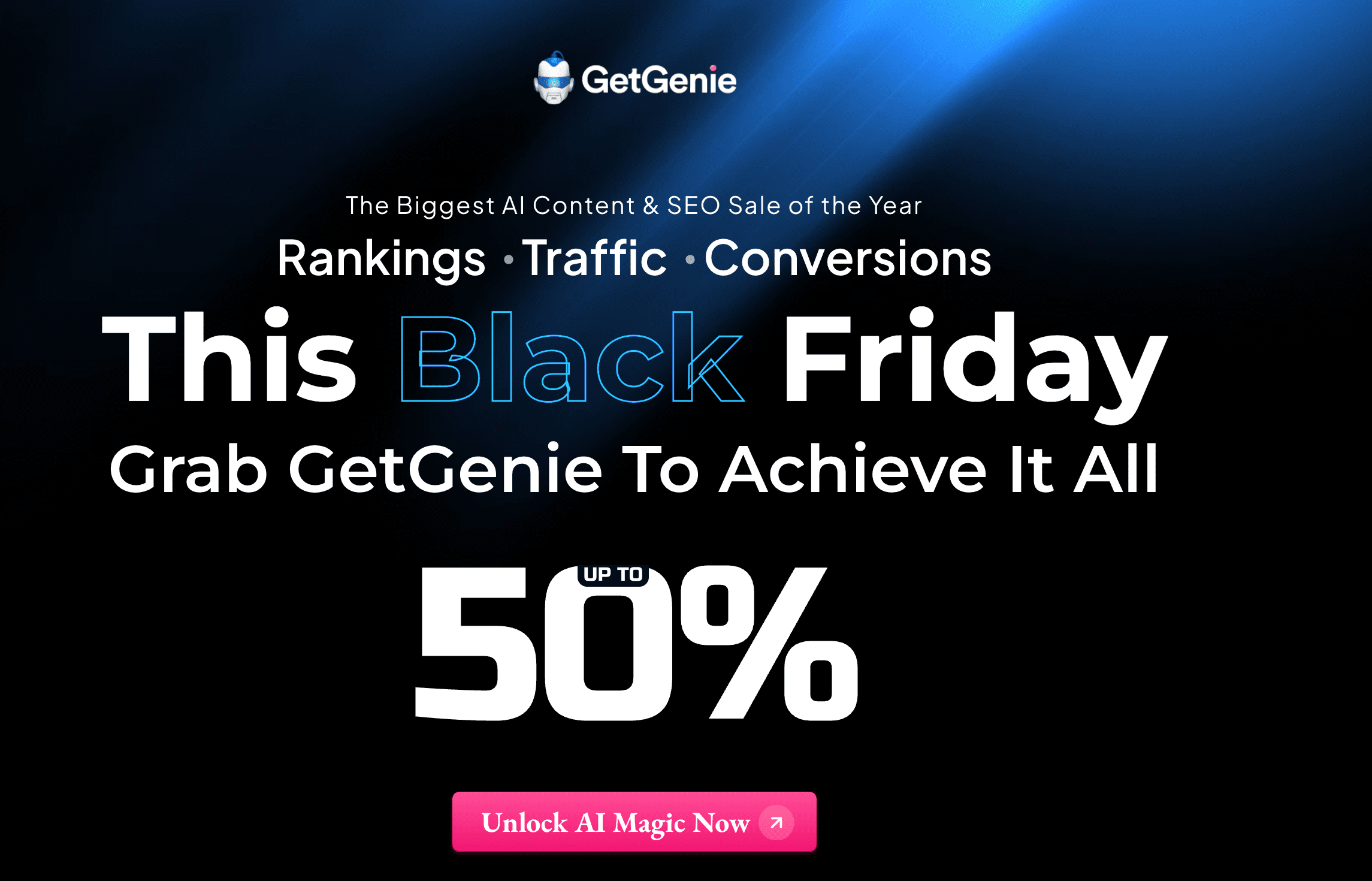 Black Friday de GetGenie