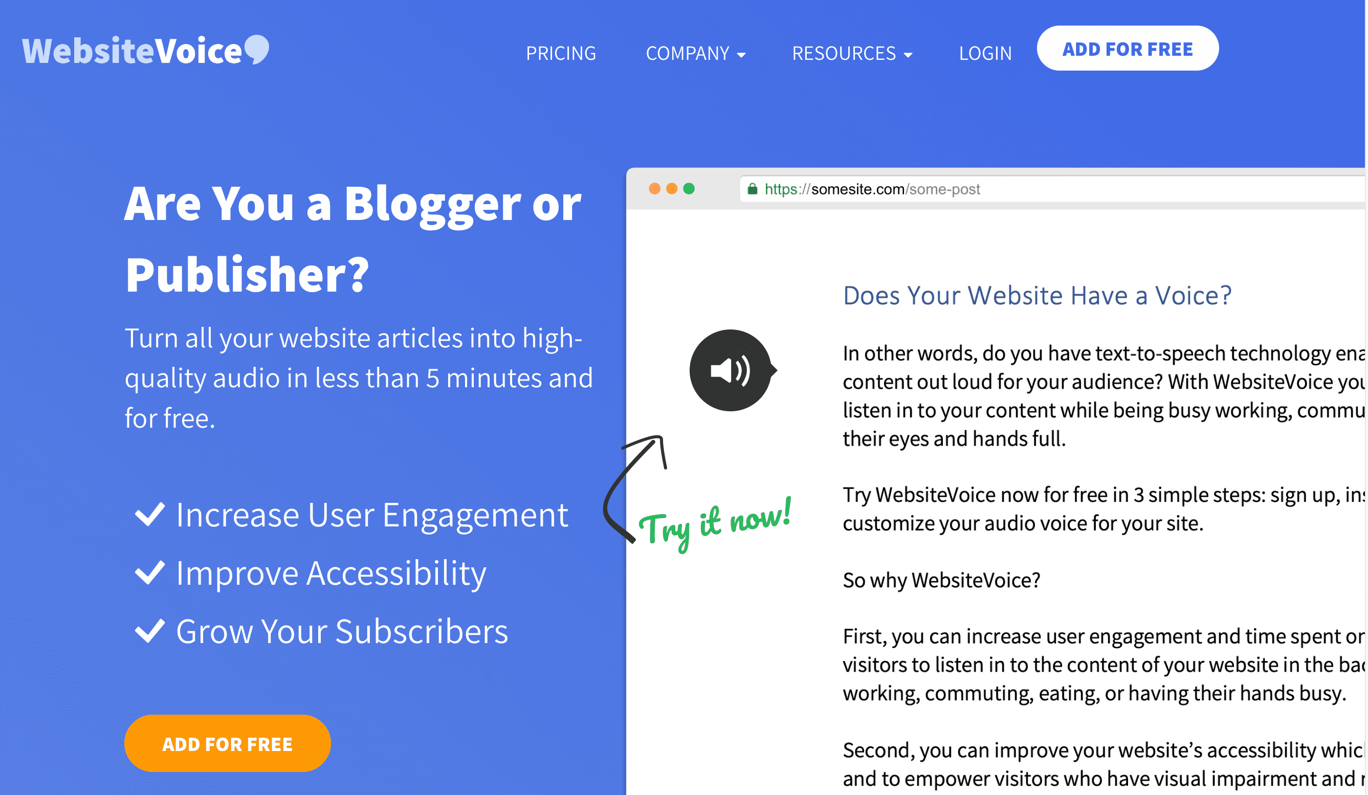 saas black friday deal by WebsiteVoice