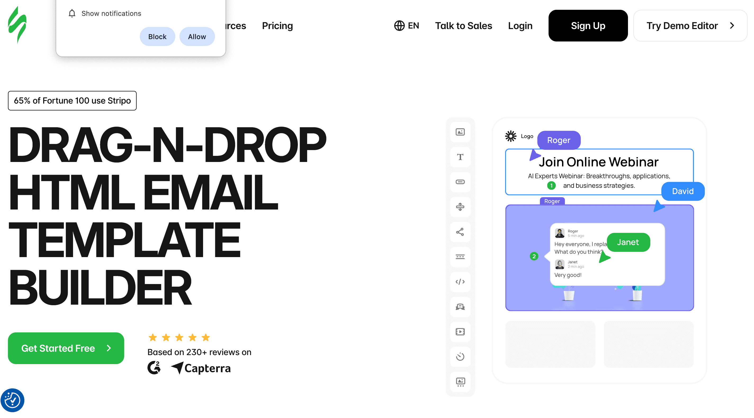 saas black friday deals by Stripo