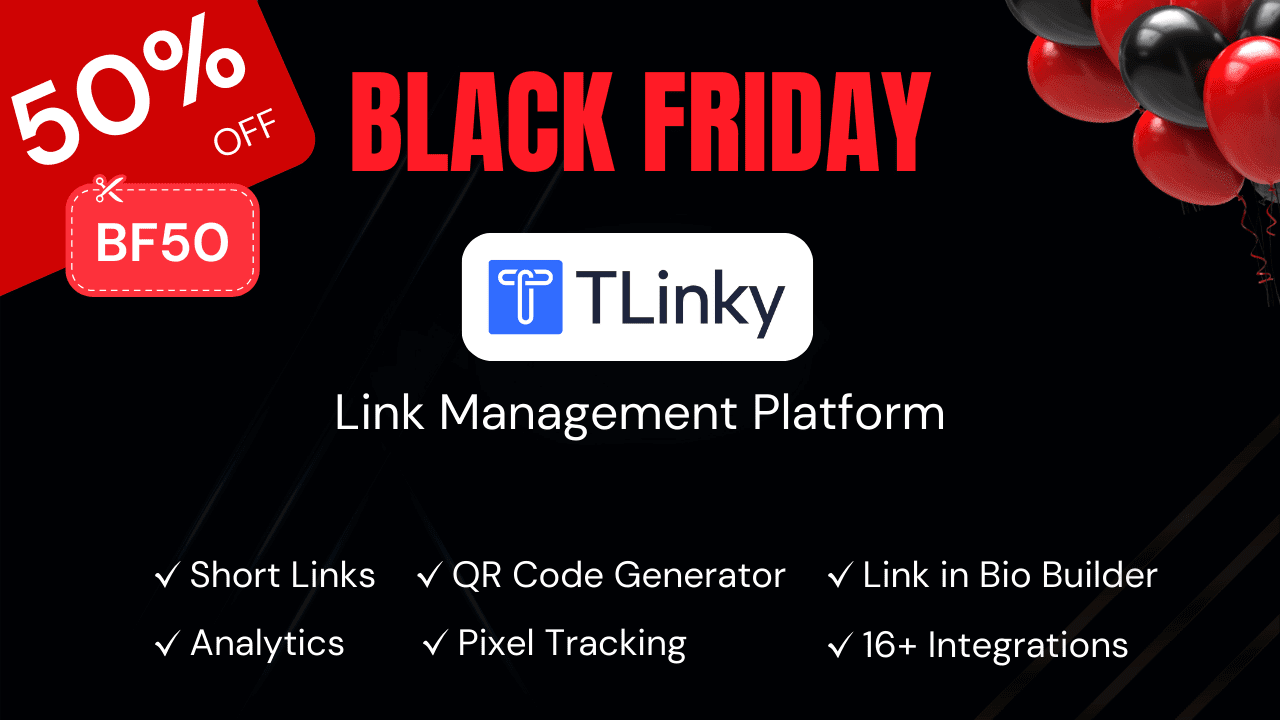 black friday saas deal by tlnky