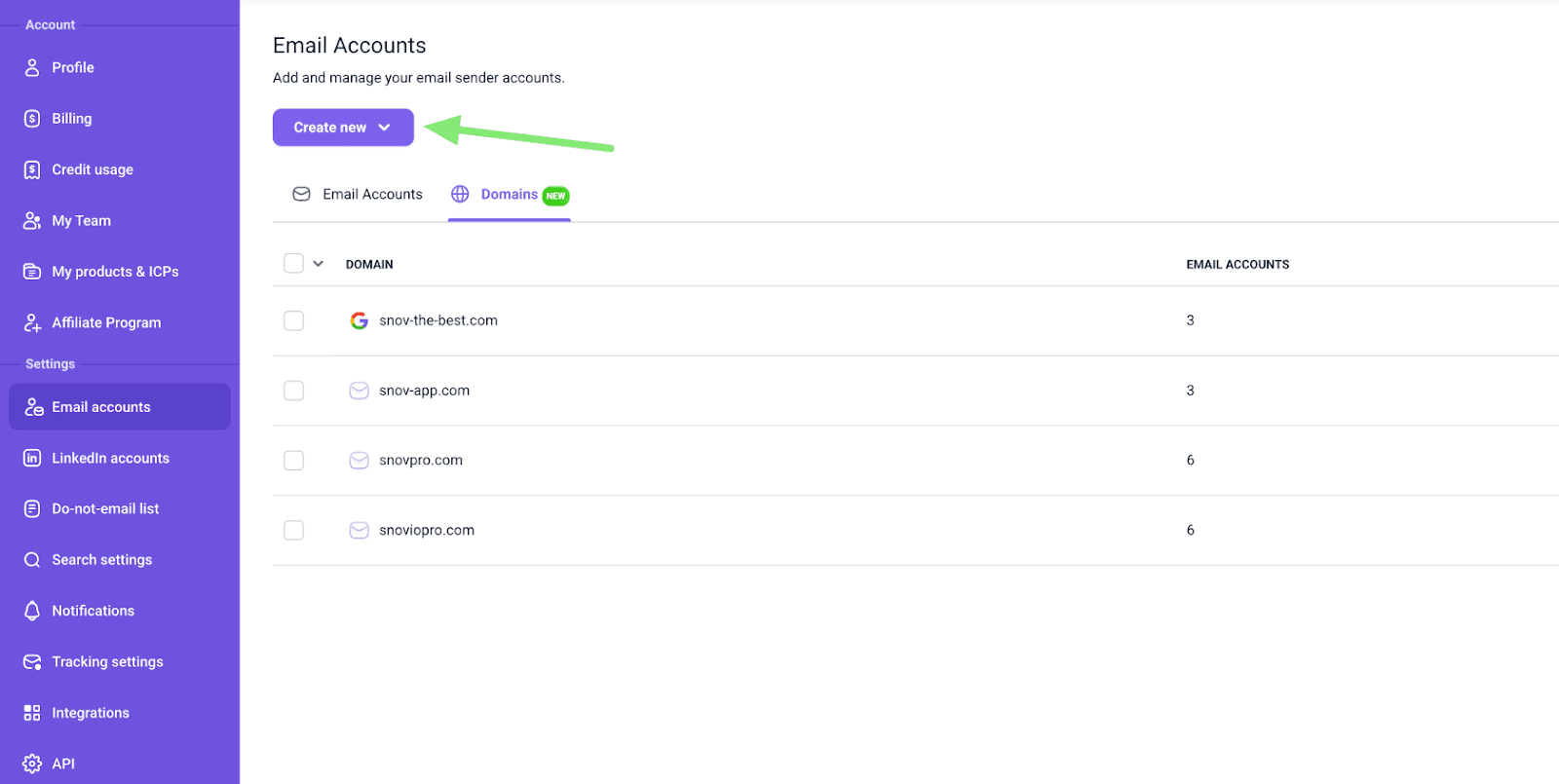 DFY Google Mailboxes - creating a domain