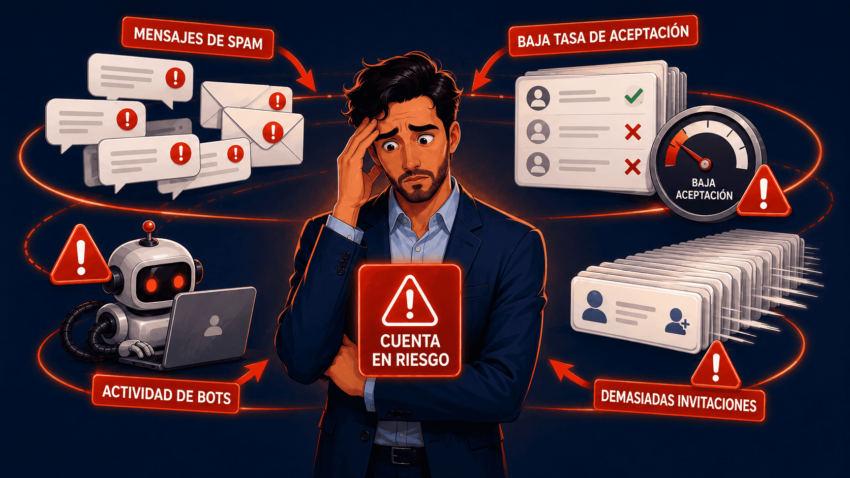 Cuenta de LinkedIn restringida