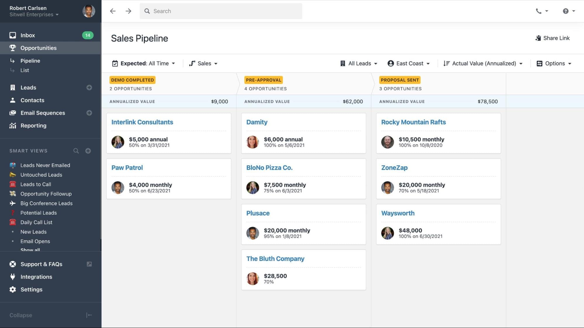 tools for business growth – Close CRM