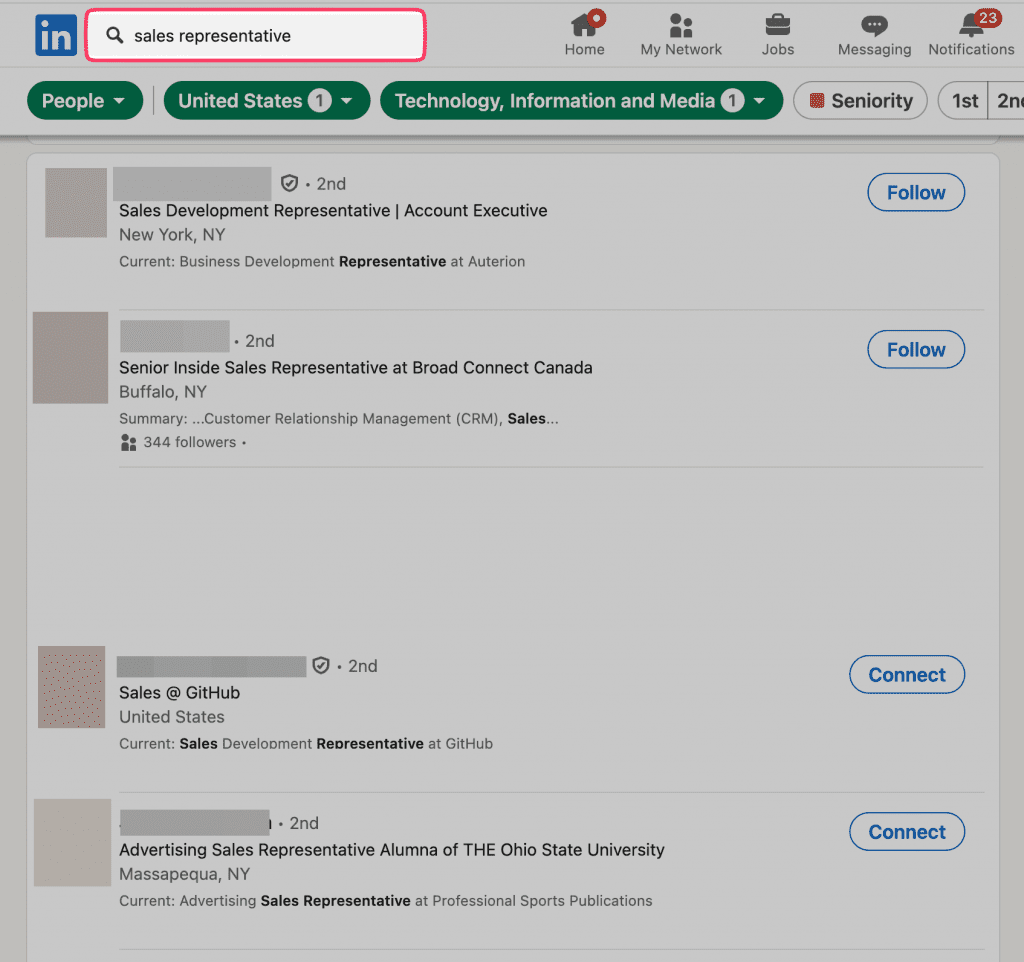 Búsqueda por puesto de trabajo