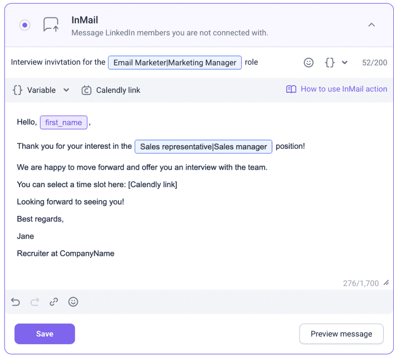 Integración de Calendly en Snov.io